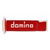 Грипсы ROAD-RACING A450 - красный-белый Domino A45041C4642B7-0