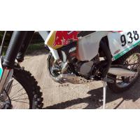 Защита картера и резонатора KTM SX/XCW 125/150, Husqvarna TC, TE/TX 125/150 16-19 P-Tech PK009