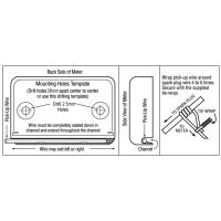 Счетчик моточасов индуктивный желтый RunLeader RL-HM006-YL