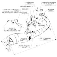 Выхлопная труба Leovince GP EVO2 Minarelli Horizontal LeoVince 7488