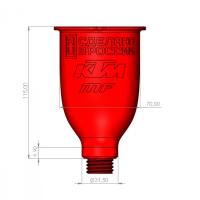 Воронка быстрозаливная для масла. L115мм Matard Factory 00896