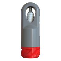 Кейс противоударный для свечи зажигания - Красно-серый