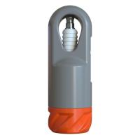 Кейс противоударный для свечи зажигания - Оранжево-серый