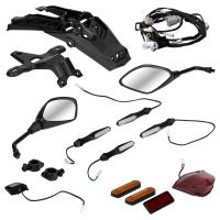 Arctic Leopard Cheetah EXE 880  комплект поворотники, рамка номера, габарит/стоп, зеркала, жгут проводов.