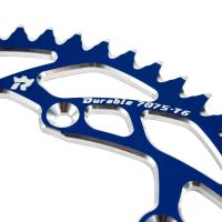 Звезда задняя ведомая Blade 520 / 52 зубца Rieju, Sherco - Синий ROKO 01.01.022