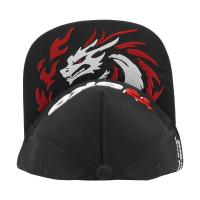 Бейсболка ROKO Dragon, Черный козырёк с вышивкой "R" ROKO 11.01.001