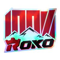 Стикер 100% ROKO голографический