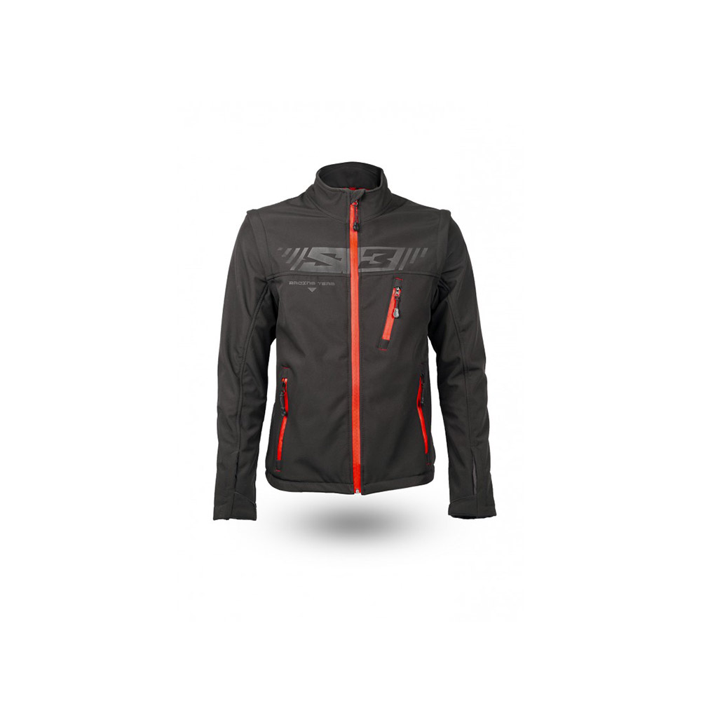 Куртка Soft Shell Protec размер L - Черный S3 Parts Y-035-L